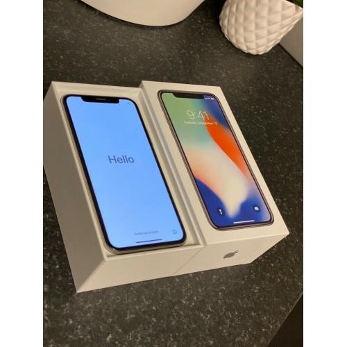 iPhoneX Silver 256GB
