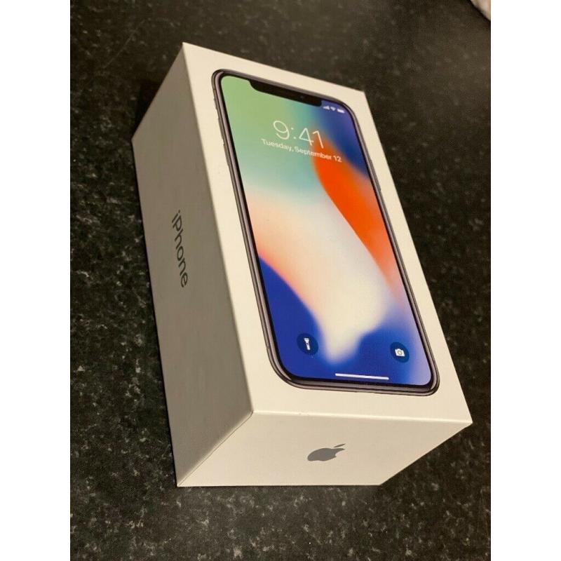 iPhoneX Silver 256GB