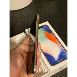 iPhoneX Silver 256GB