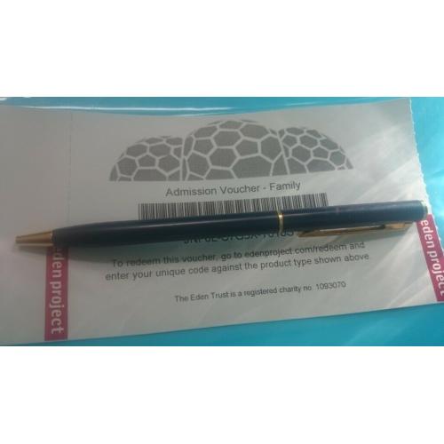 Eden Project family ticket for 2 adults and 2 children no expiry