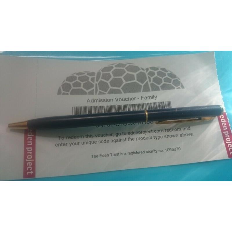 Eden Project family ticket for 2 adults and 2 children no expiry