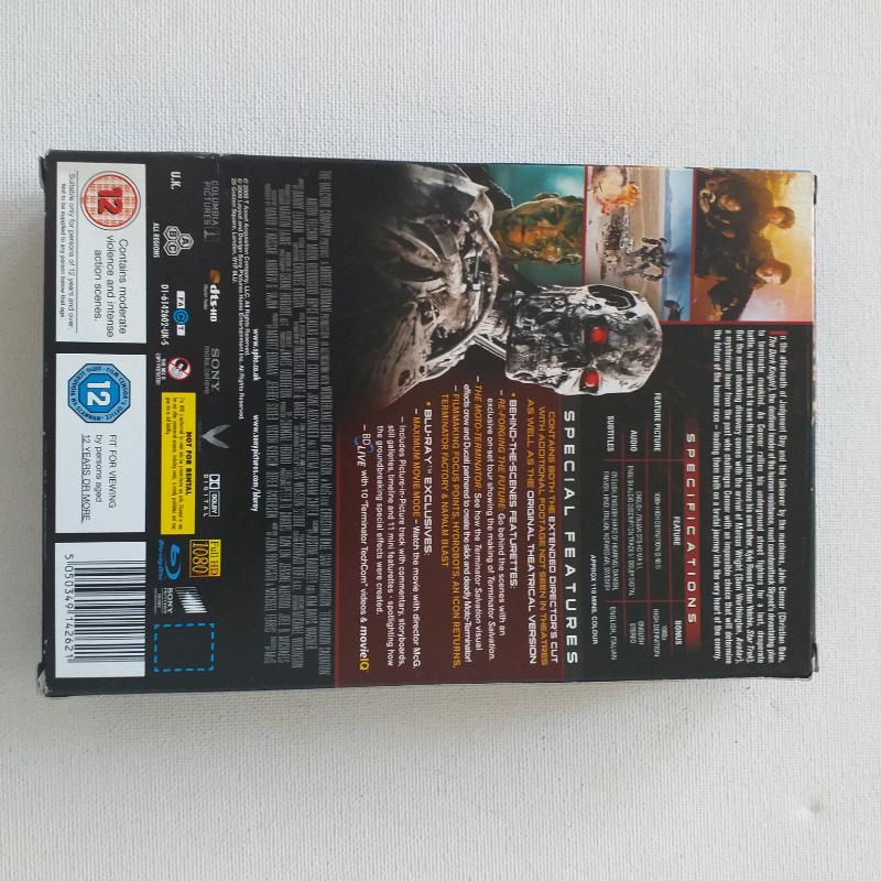 Terminator Salvation T-600 BLU-RAY Limited Edition