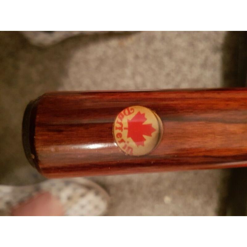 Old snooker and.pool cues