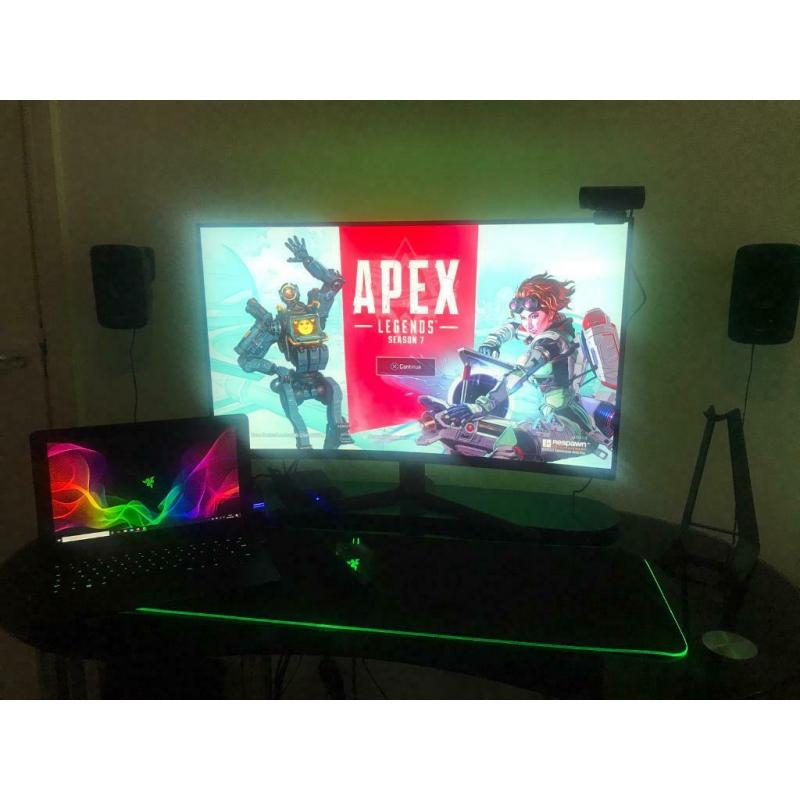 Gaming Monitor Screen MSI Optix AG32CV 1ms Curved 31.5 2Years Warranty 165hz