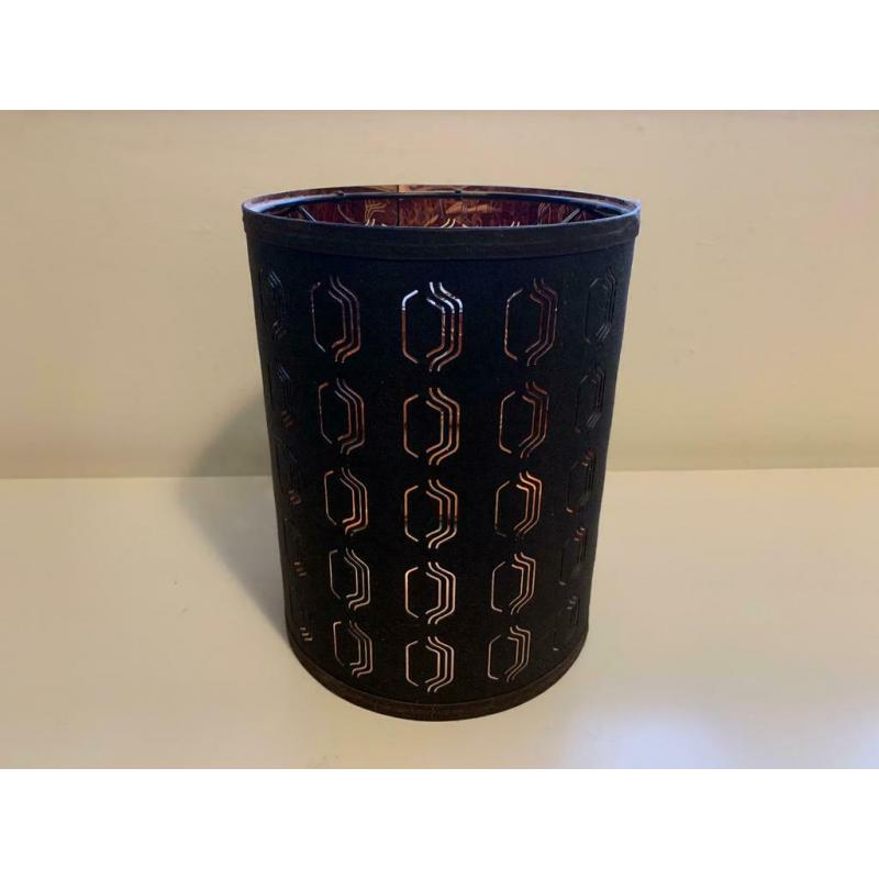 Free: Dark gray & copper lampshade