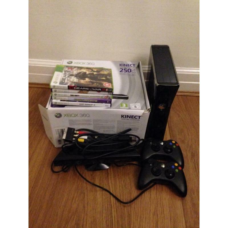 Xbox 360 Kinect 250gb special edition Brand new condition