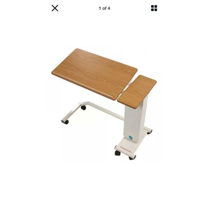 over bed disability table wanted