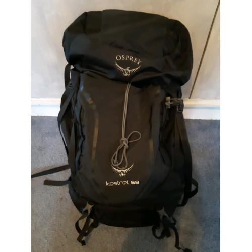 Osprey kestrel 68L rucksack