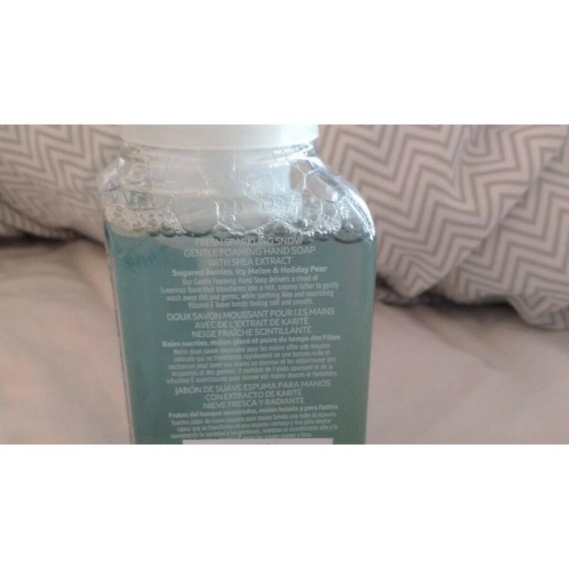Bath and Body Works foaming hand wash