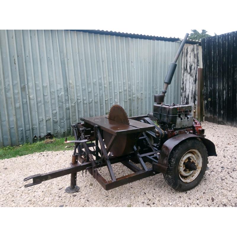 McCONNELL LISTER DIESEL PORTABLE SAW BENCH SERVICED ?1295
