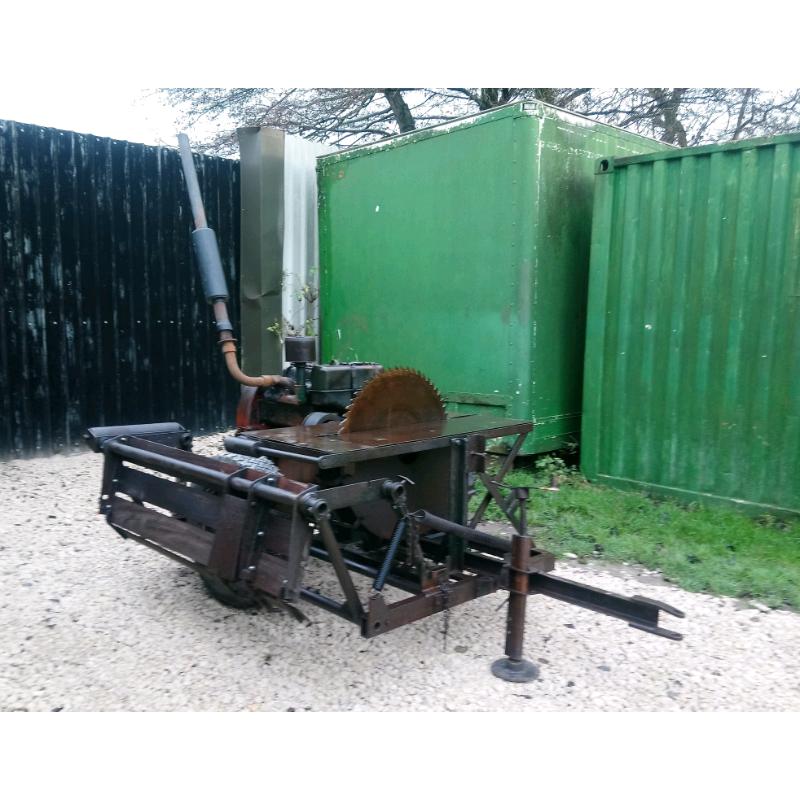 McCONNELL LISTER DIESEL PORTABLE SAW BENCH SERVICED ?1295