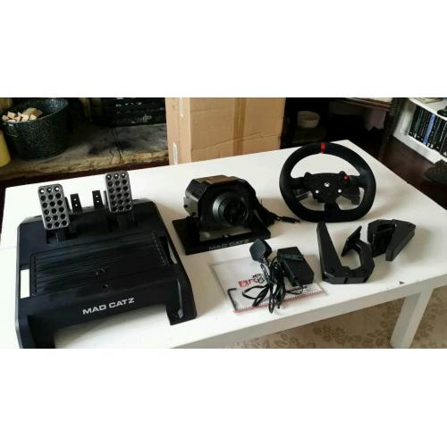 Mad Catz Pro Racing Force Feedback Wheel and Pedals for Xbox One + 3 racing games