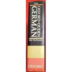 OXFORD-DUDEN GERMAN/ENGLISH ENGLISH/GERMAN DICTIONARY