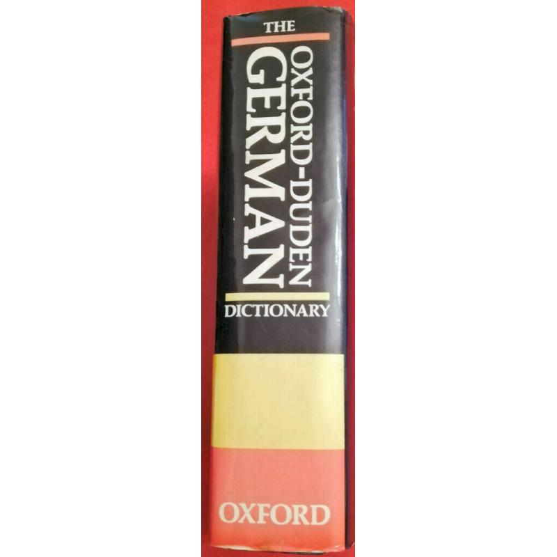 OXFORD-DUDEN GERMAN/ENGLISH ENGLISH/GERMAN DICTIONARY