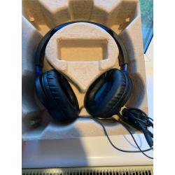 Gaming headset turtle beach black and blue NO MICROPHONE
