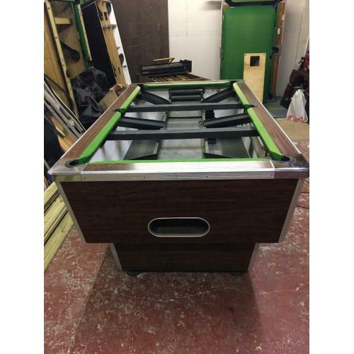 7FT Pub Style Pool Table, Slate Bed & Brand New Cloth