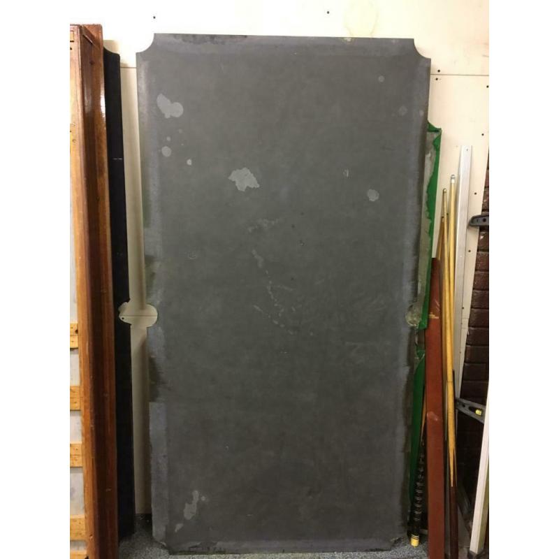 7FT Pub Style Pool Table, Slate Bed & Brand New Cloth