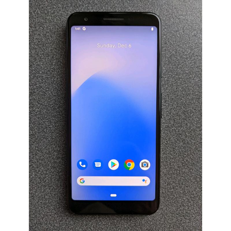 Google Pixel 3a mobile phone (not iPhone, Samsung etc)