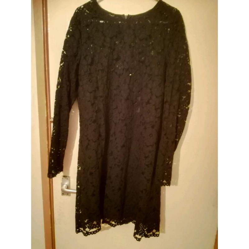 Lace Black Dress