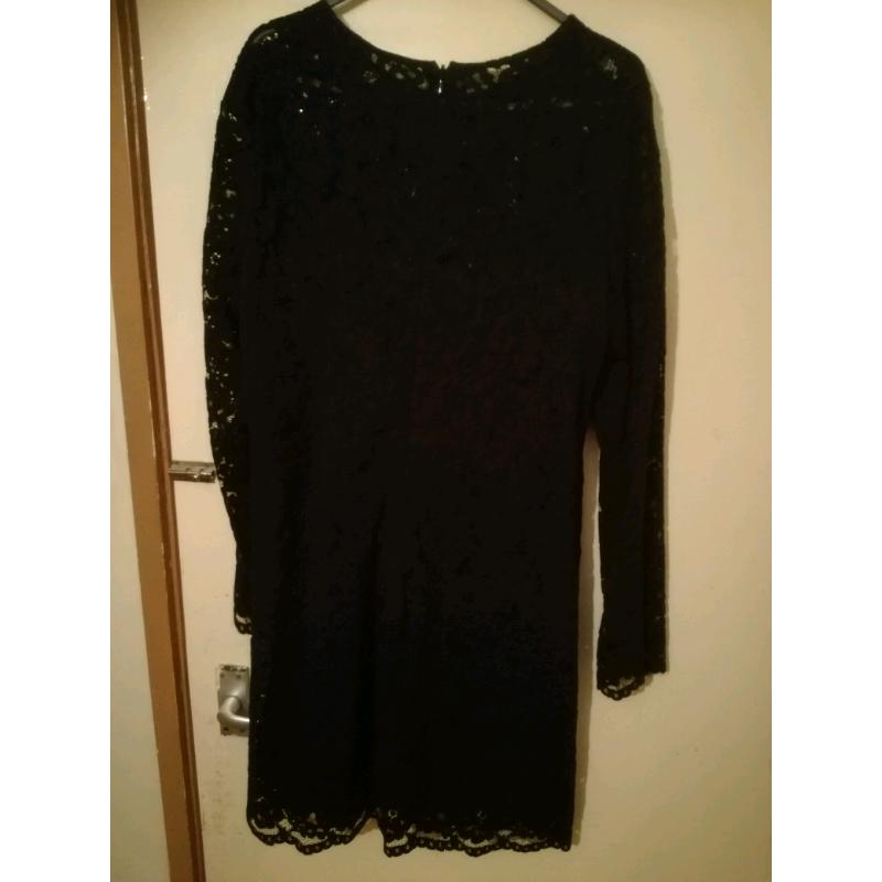 Lace Black Dress