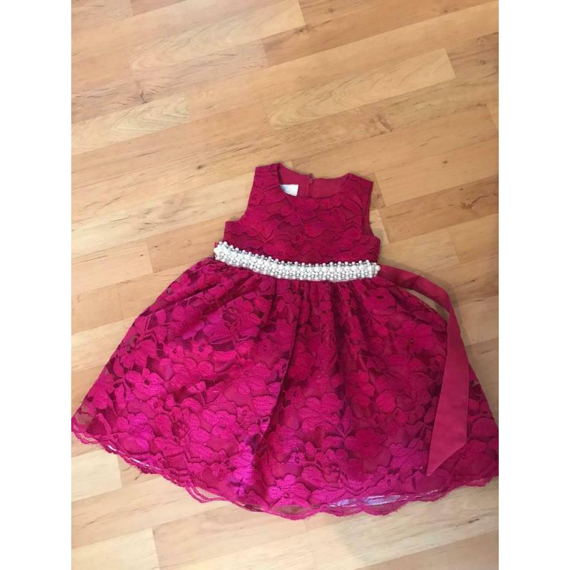 Pink dress never worn! 2 years