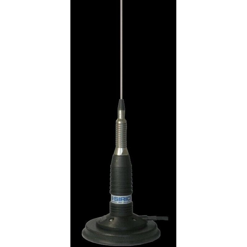 Sirio ML145 MAG CB/amateur antenna with magnetic mount, cable & plug