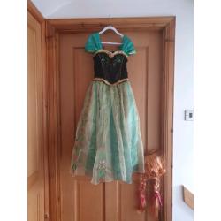 Anna from frozen disney dress