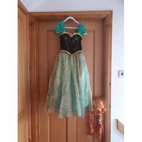 Anna from frozen disney dress