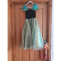 Anna from frozen disney dress