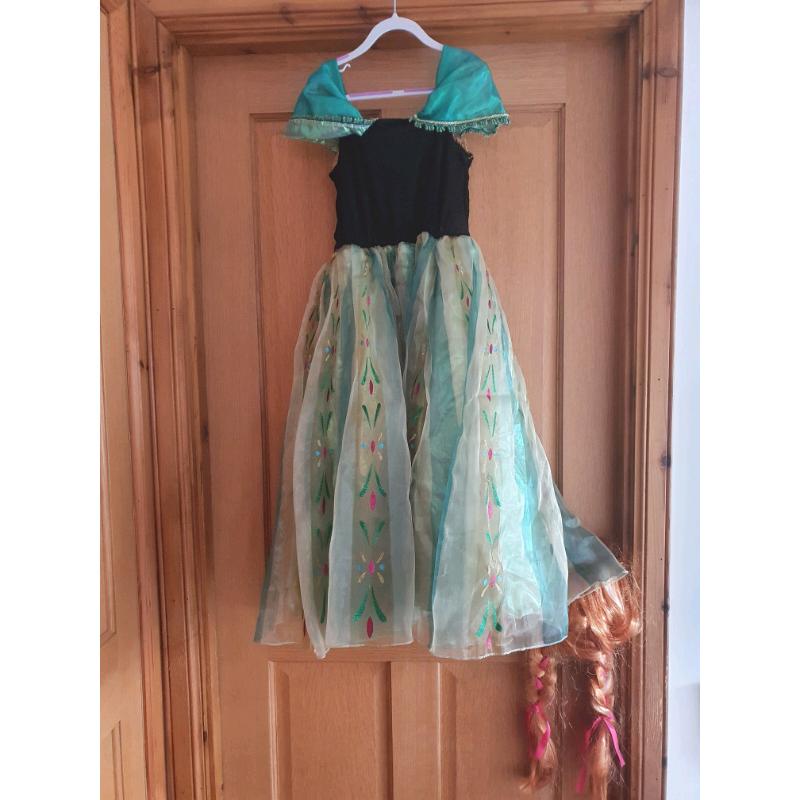 Anna from frozen disney dress