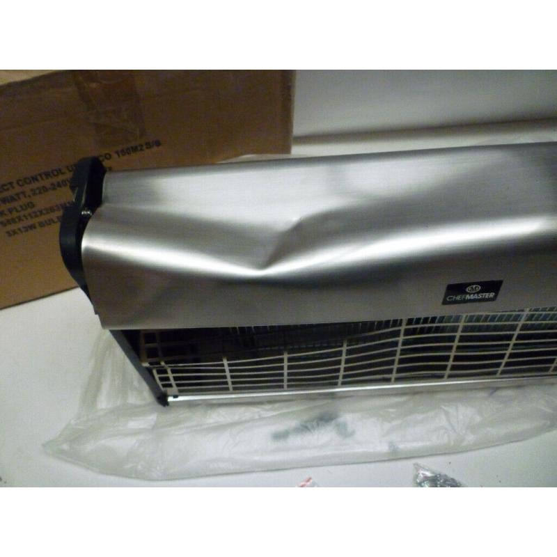 Chefmaster Insect Control Unit Aluminium commercial kitchens take away shop chppy pizza cooking 6