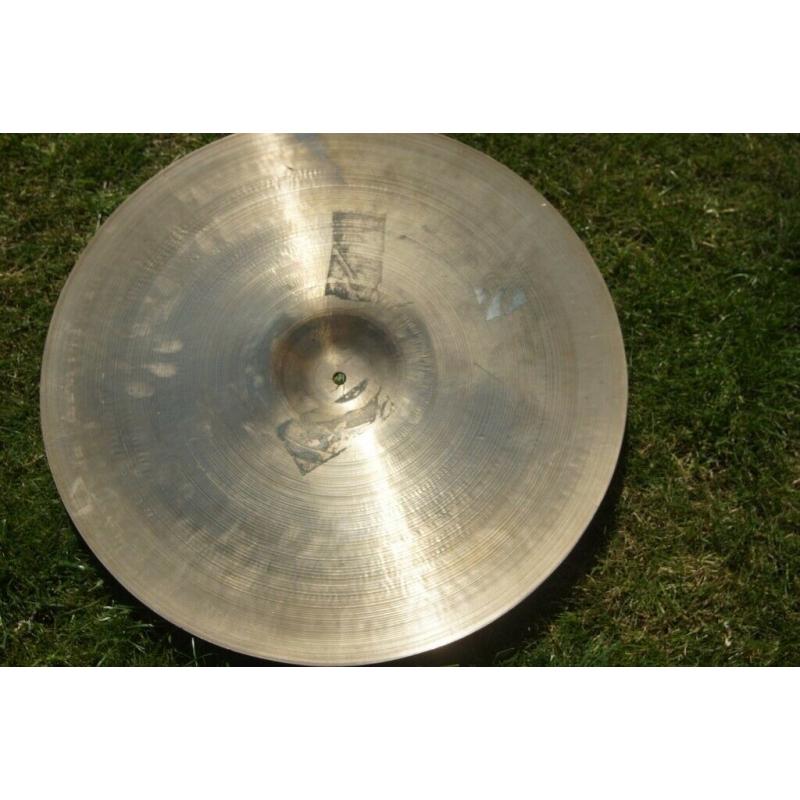 Tosco 19 1/2 inch Crash/Ride cymbal - B20 - 2200g - '70s -Italy - Vintage