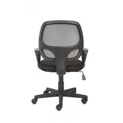Rossi Mesh Chair In Black