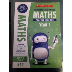 Maths practice book for year 3 KS2