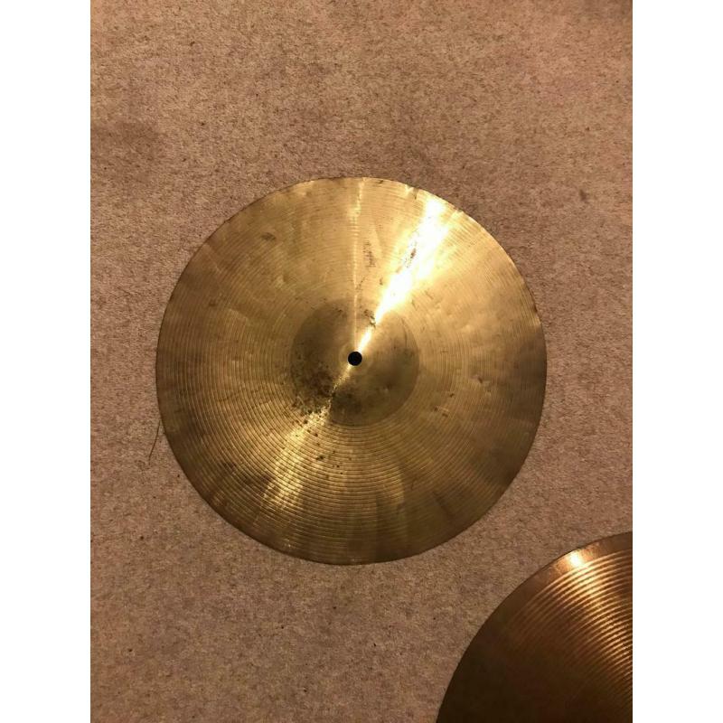 Rogers ride cymbal with b8 pro crash