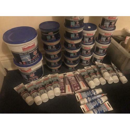 Wall tile adhesive /grout /and whiteners