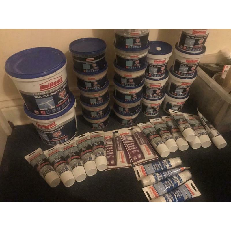 Wall tile adhesive /grout /and whiteners