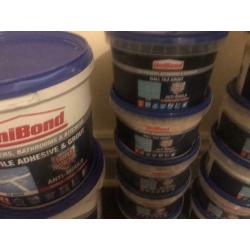 Wall tile adhesive /grout /and whiteners