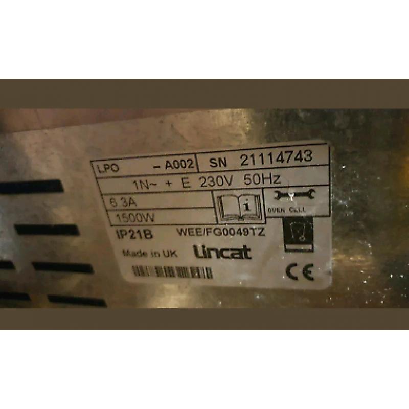Lincat Lynx 400 Electric Counter-top Pizza Oven - W 545 mm - 1.5 kW