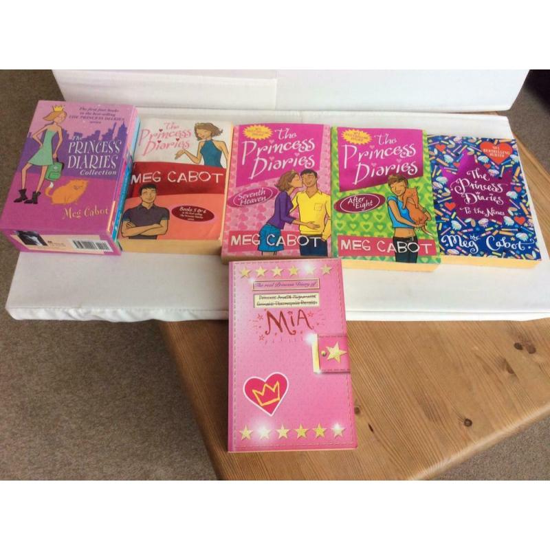 MEG CABOT BOOKS|COMPLETE ?THE PRINCESS DIARIES? COLLECTION| 9 BOOKS