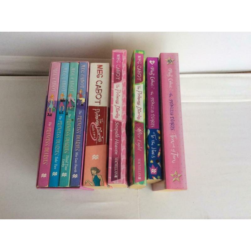 MEG CABOT BOOKS|COMPLETE ?THE PRINCESS DIARIES? COLLECTION| 9 BOOKS