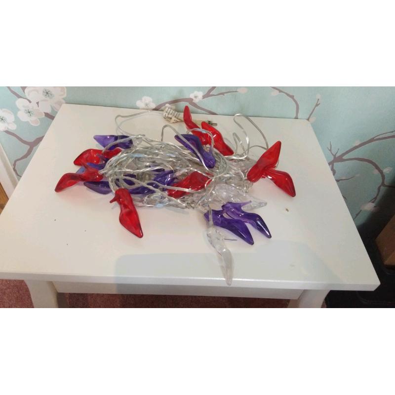 High heel fairy lights - perfect for hen party or bedroom!