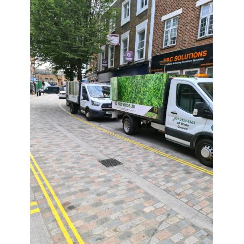 Rubbish removal services gardens office furniture garage clearing