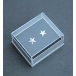 Stud star earrings in stainless steel