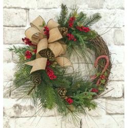Natural Bespoke Christmas wreaths