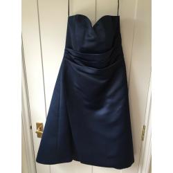 Bridesmaid?s dress ? Jodi Couture (UK) navy blue ? Size 12
