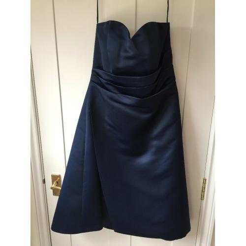 Bridesmaid?s dress ? Jodi Couture (UK) navy blue ? Size 12