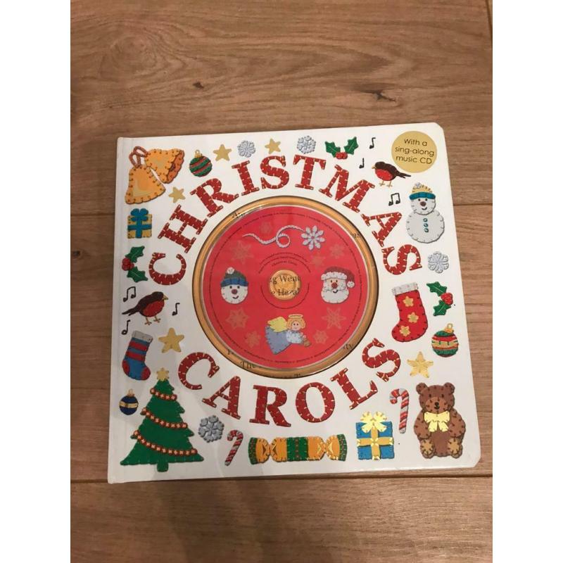 Christmas carols book and CD