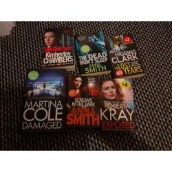 40 Various crime thriller books ?30 ONO