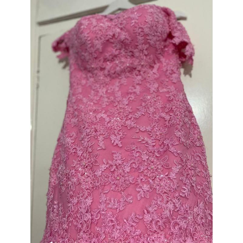 Pink Engagement/Wedding/Party Dress